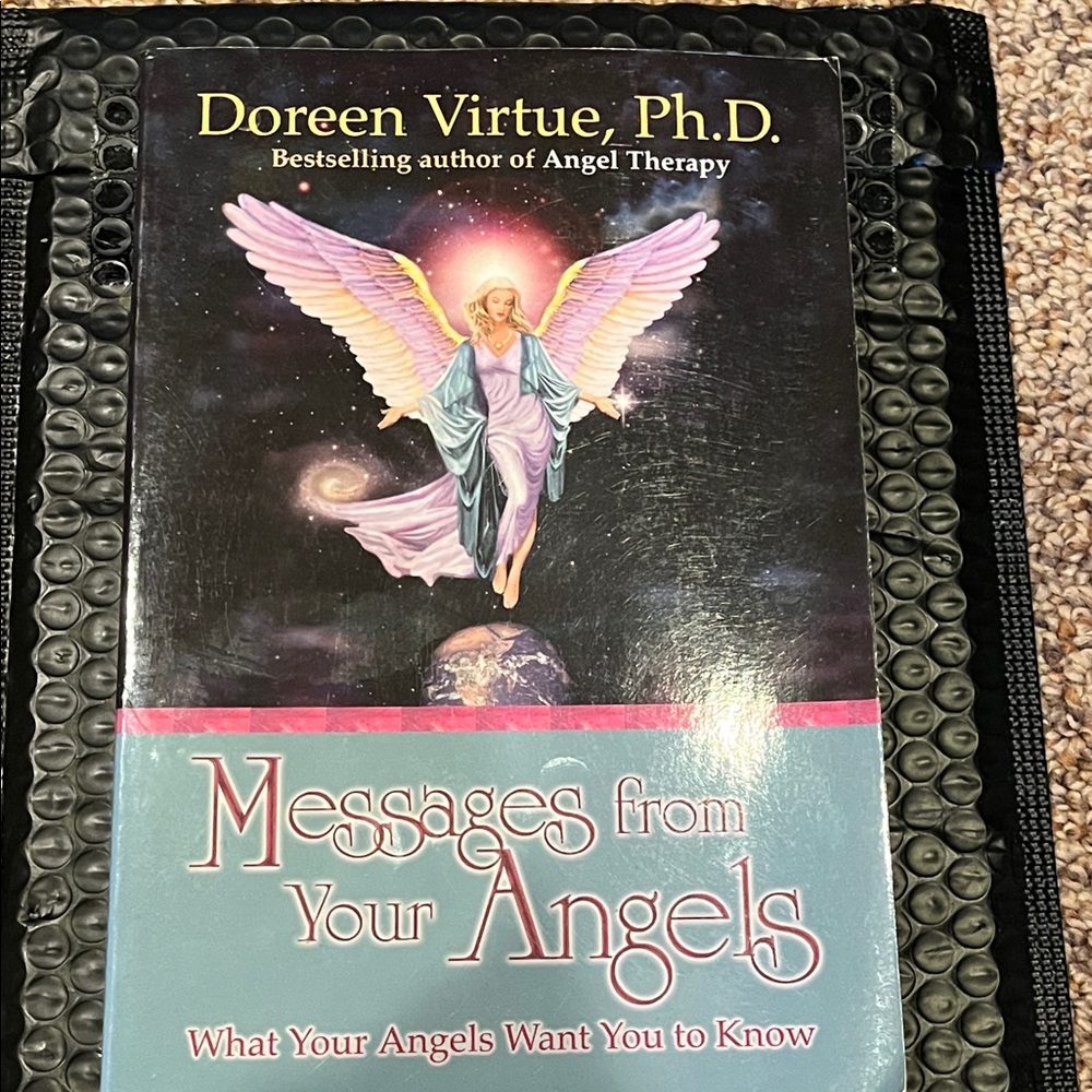 Messages from Your Angels paperback spiritual new age book by Doreen Virtue EUC